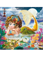 Puzzle Bezaubernde Meerjungfrauen, 3 x 49 Teile