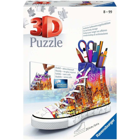 3D Puzzle Sneaker Skyline