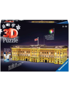 3D Puzzle Buckingham Palace bei Nacht
