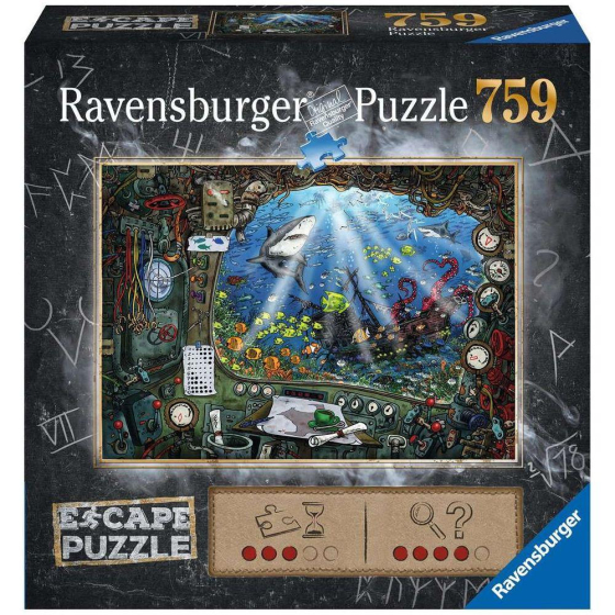 Ravensburger ESCAPE Im U-Boot        759pc