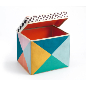 Djeco Aufbewahrungsbox Geometrisch