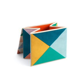 Djeco Aufbewahrungsbox Geometrisch