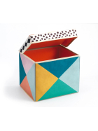 Djeco Aufbewahrungsbox Geometrisch