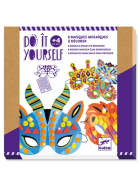 Djeco Do it Yourself - Mosaik Masken Dschungeltiere