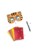 Djeco Do it Yourself - Mosaik Masken Dschungeltiere