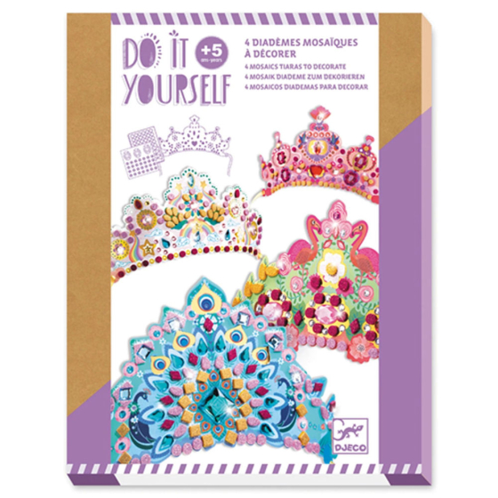 Djeco Do it Yourself - Mosaik Diademe Prinzessin