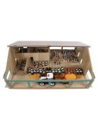 Kuhstall aus Holz
