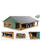 Kuhstall aus Holz