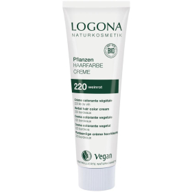 Logona Pflanzenhaarfarbe Creme, weinrot 220, 150 ml