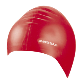 Beco Latex-Schwimmhaube rot