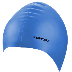 Beco Silikon-Schwimmhaube blau