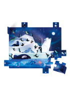 Janod Puzzle Sternenhimmel Nordpol, 20 Teile