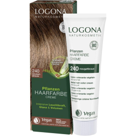 Logona Pflanzenhaarfarbe Creme, 240 nougatbraun, 150 ml