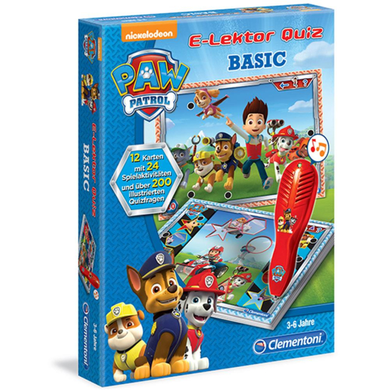 Clementoni E-Lektor Quiz Basic Paw Patrol