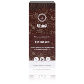 khadi Pflanzenhaarfarbe Aschbraun, 100 g