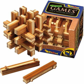 Philos Lock up Puzzle - Bambus
