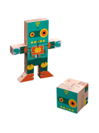 Puzzle Robot Cube, 15 Teile