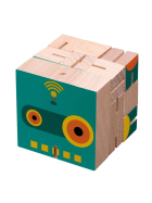 Puzzle Robot Cube, 15 Teile