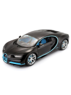 Bugatti Chiron 42 second version, 1:18, schwarz/blau