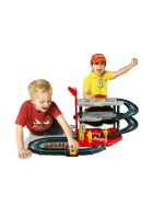Bburago Ferrari Parking Garage mit 2 Autos, 1:43