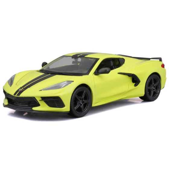 Maisto Chevrolet Corvette Stingray Coupe 2020, gelb, 1:24