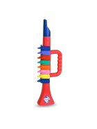 Bontempi Trompete, 8 farbigen Tasten Blister, 27 cm