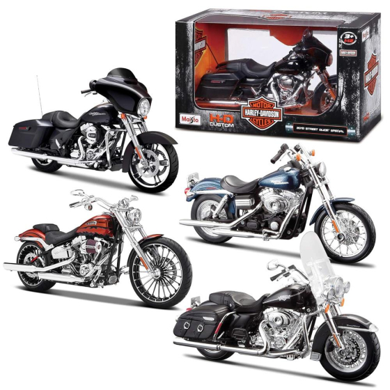 Maisto Harley Davidson1/12, assortiert