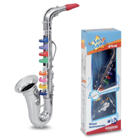 Bontempi Saxophon mit 8 farbigen Tasten