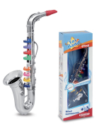 Bontempi Saxophon mit 8 farbigen Tasten