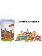 Spielba Holzbausteine, 100 Stück