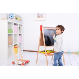 Spielba Standtafel magnetisch mit Papier + Kreiden