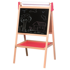 Spielba Standtafel magnetisch mit Papier + Kreiden