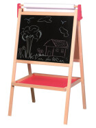 Spielba Standtafel magnetisch mit Papier + Kreiden