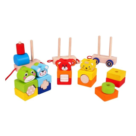 * Spielba Bau Zug, mit 4 Figuren