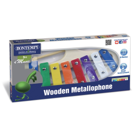 Bontempi Metallophon mit 8 Metallplättchen