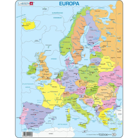 Larsen Puzzle Europa politisch, 37 Teile