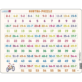 Puzzle Subtra-Puzzle 58 Teile