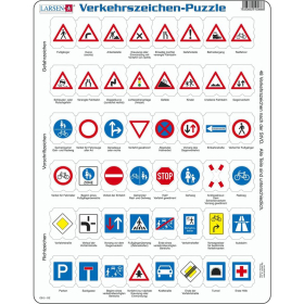 Puzzle Verkehrszeichen, 48 Teile