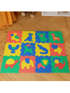 Puzzlematte, Safari Tiere, 1.2 x 0.9 m