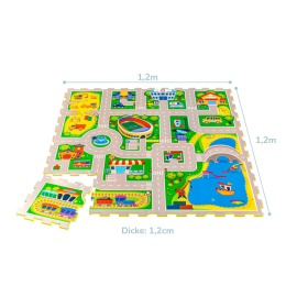 Puzzlematte, Urlaub, 1.2 x 1.2 m