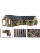 1:24 Pferdehof mit 4 Boxen