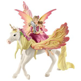 Schleich Feya mit Pegasus-Einhorn