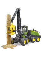 Bruder John Deere 1270G Harvester mit Baumstamm