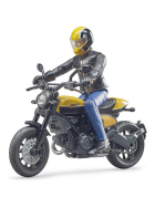 Bruder bworld Scrambler Ducati Full Throttle mit Fahrer