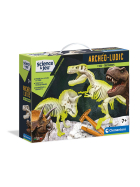 Clementoni Archeo T-Rex&Triceratops Fluo.