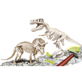 Clementoni Ausgrabungset T-Rex& Triceratop