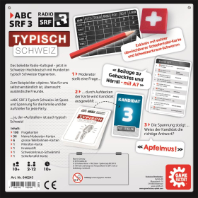 Gamefactory ABC SRF 3 - Typisch Schweiz