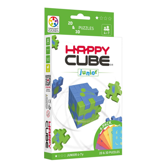 Happy Cube Junior 6-pack cardboardbox