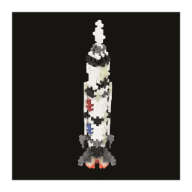Plus-Plus Tube Saturn V Rocket 240 pcs