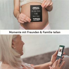 Simon Jan Meilensteinkarten Schwangerschaft